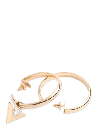 Valentino Garavani 'Je les V' hoop earrings #