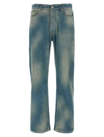 'Diag Raw Patch' jeans