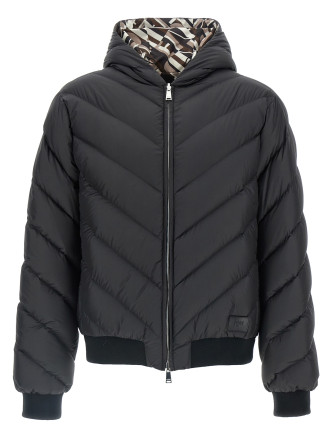 Reversible down jacket