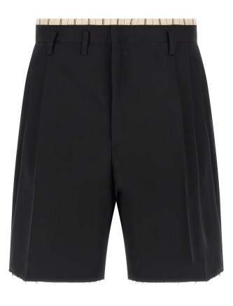 Lining insert bermuda shorts