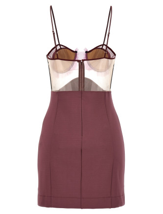 'Explosive Flower Bra' dress #