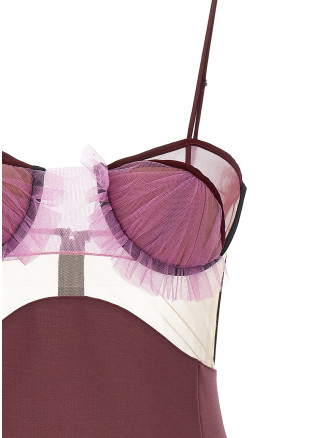 'Explosive Flower Bra' dress #