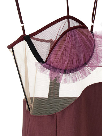 'Explosive Flower Bra' dress #