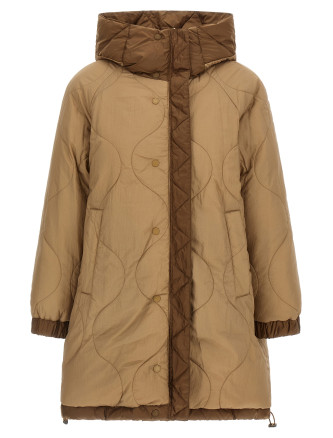'Anfora' reversible parka #