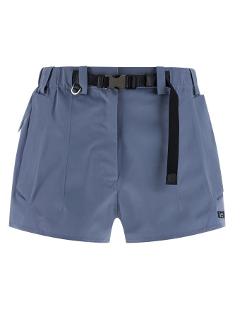 Technical canvas shorts