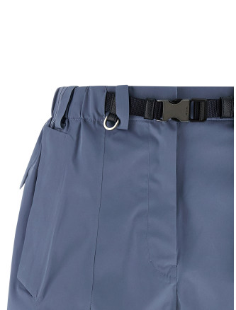 Technical canvas shorts #