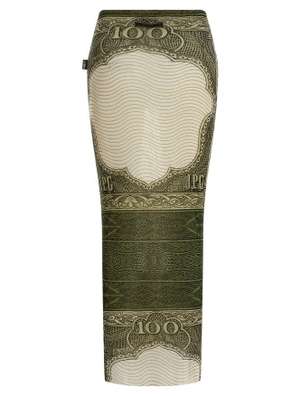 'Re-edition - The Green Cartouche' skirt #