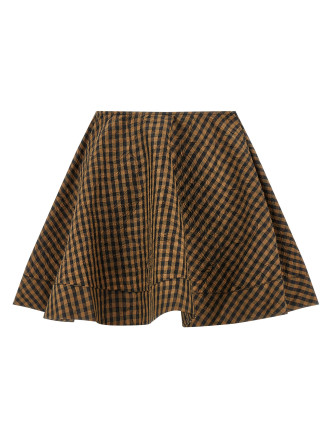 'Crinckled Taffetà' skirt