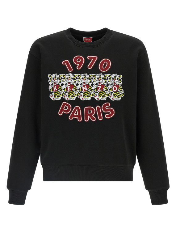 'Wild Tiger Embroidered' sweatshirt #1