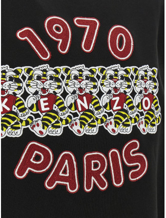 'Wild Tiger Embroidered' sweatshirt #