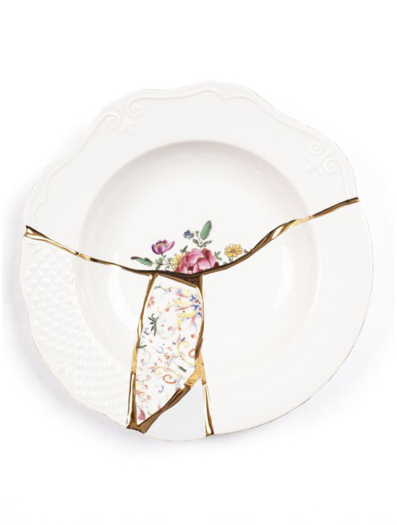 Soup plate 'Kintsugi' ⌀ 22 cm #1
