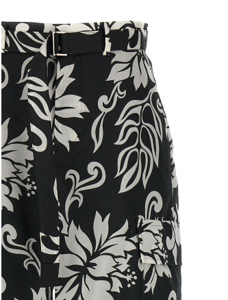 Floral print trousers #