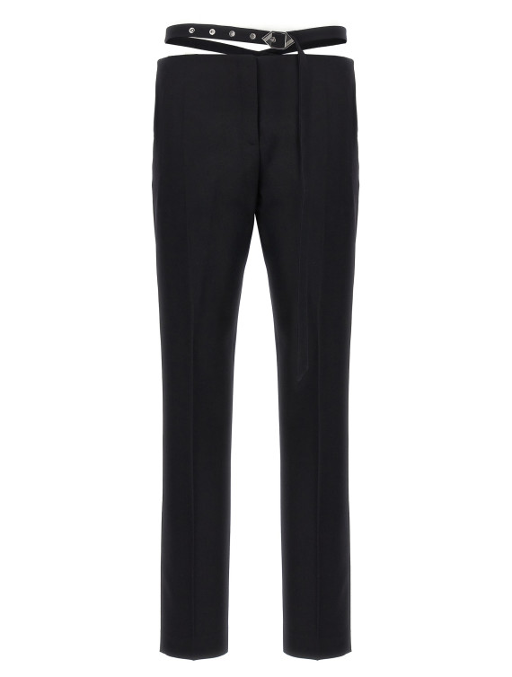 Belt detail trousers #1