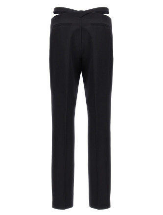 Belt detail trousers #