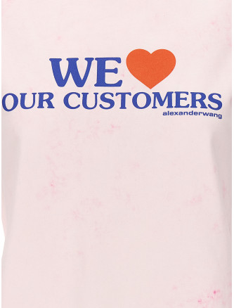'We Love Our Customers' t-shirt #