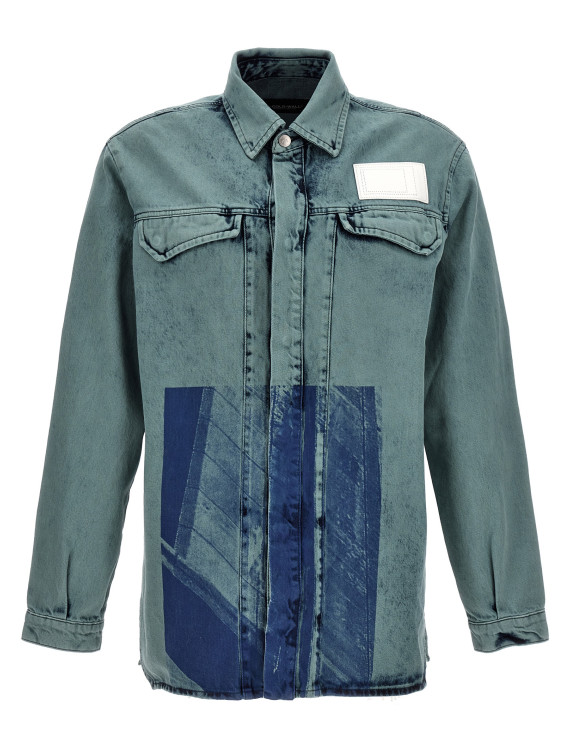 'Bleached Overdyed' shirt #1