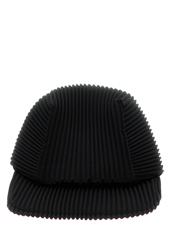 Pleated baseball cap #1