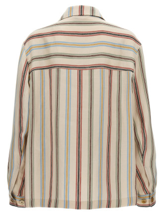 Striped overshirt #