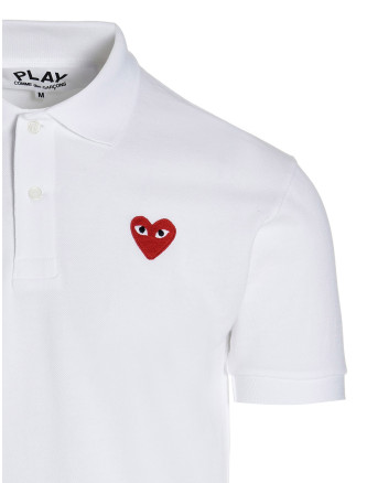 Logo patch polo shirt #