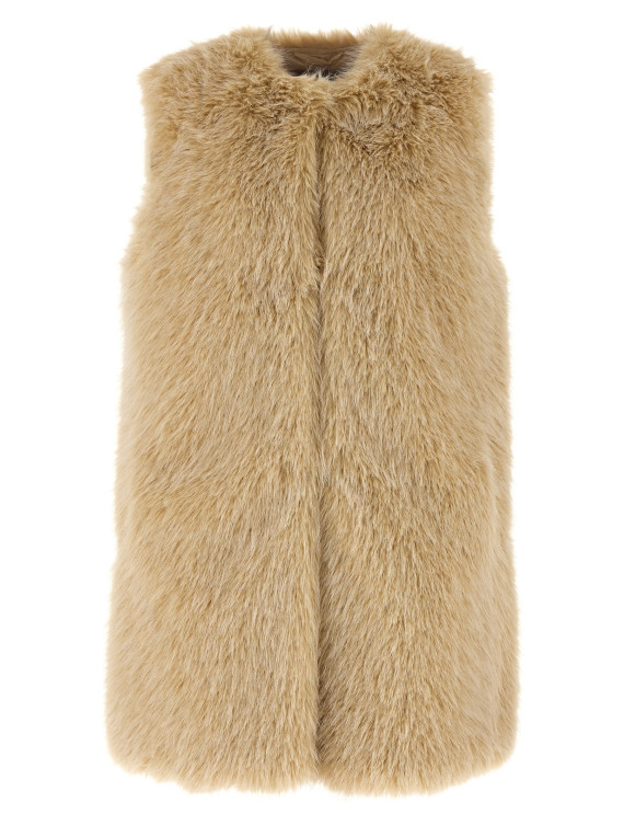 Faux fur vest #1