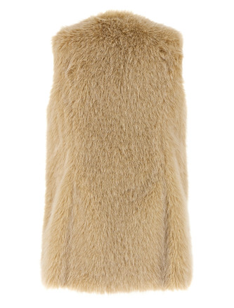 Faux fur vest #