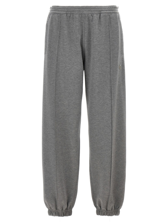 Metallic logo joggers #1