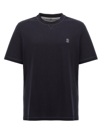 Logo embroidery t-shirt