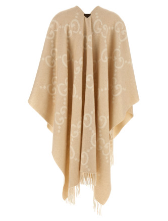 'GG' reversible cape #