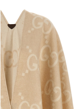 'GG' reversible cape #