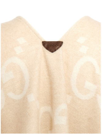 'GG' reversible cape #