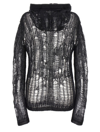 'Spider Hoodie' hooded sweater #