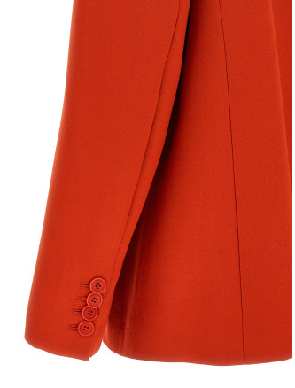 Double-breasted wool blazer #