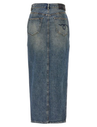 'Devon Side Slit' skirt #