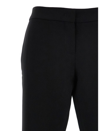 Crepe flared pants #