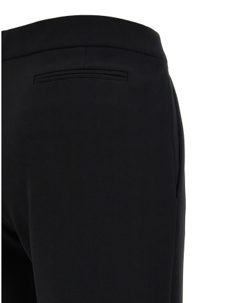 Crepe flared pants #