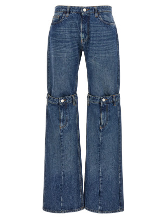 'Open Knee' jeans