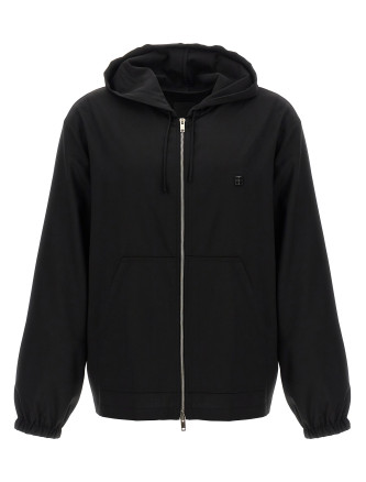 Wool hoodie