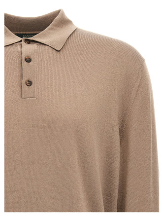 Wool polo shirt #