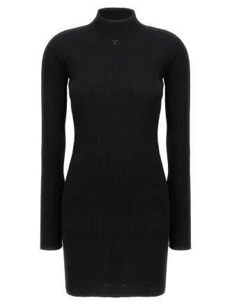 'Solar Light Rib' dress