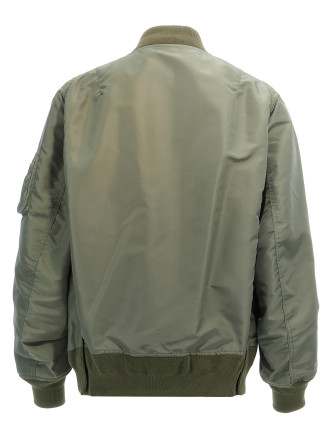 Nylon bomber jacket #