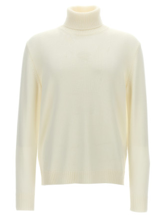 Wool turtleneck sweater