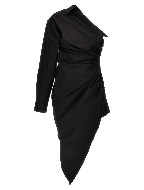 Asymmetrical shirt dress #1