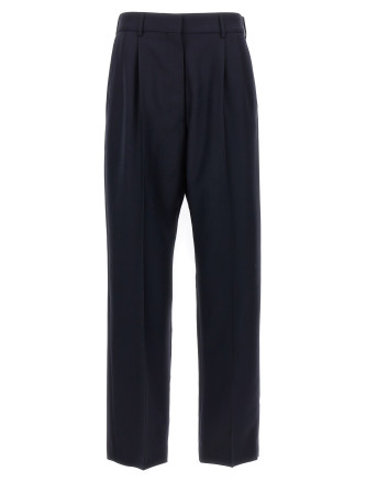 'First Class Navy Fox' pants