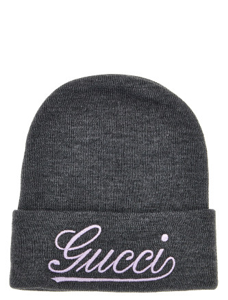 Logo embroidery beanie