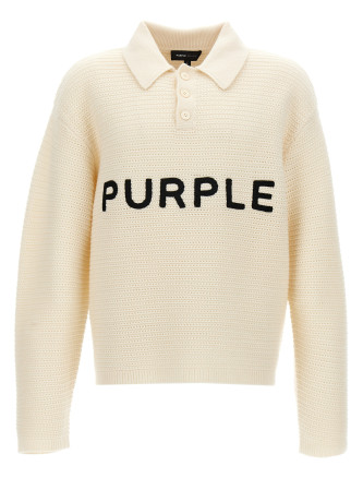 Logo embroidery sweater