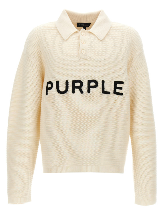 Logo embroidery sweater #1