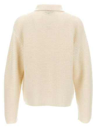 Logo embroidery sweater #