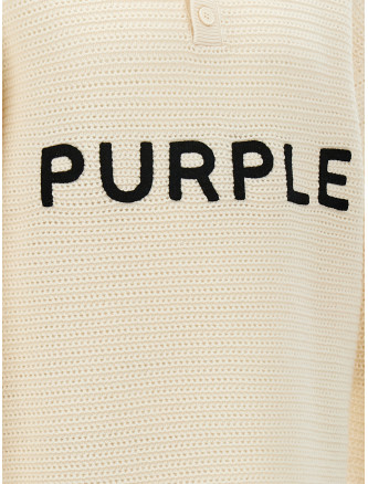 Logo embroidery sweater #