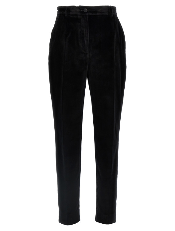 Velvet tuxedo pants #1