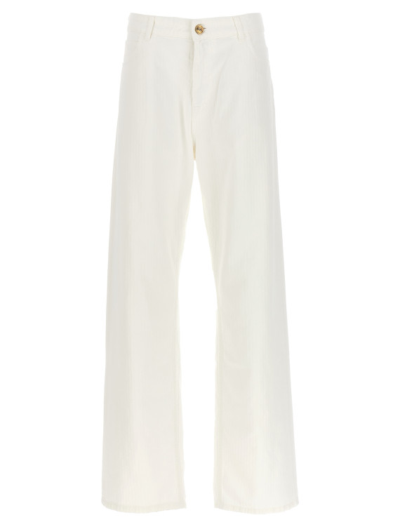 Baggy chevron jeans #1